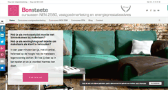 Desktop Screenshot of bonstaete.nl